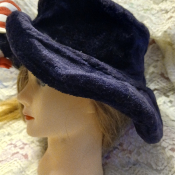 Vinrage Dr. Suess Cat In The Har Faux Fur Ladies Hat - Picture 3 of 7